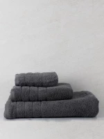 Σετ Πετσέτα πενιέ 3τμχ Dory 10 Dark Grey