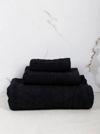 Πετσέτα Χίμπουρι 15 Black 50X90