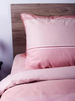 Σετ Σεντόνια Cotton Feelings 2034 Pink Υπέρδιπλο (235x270)