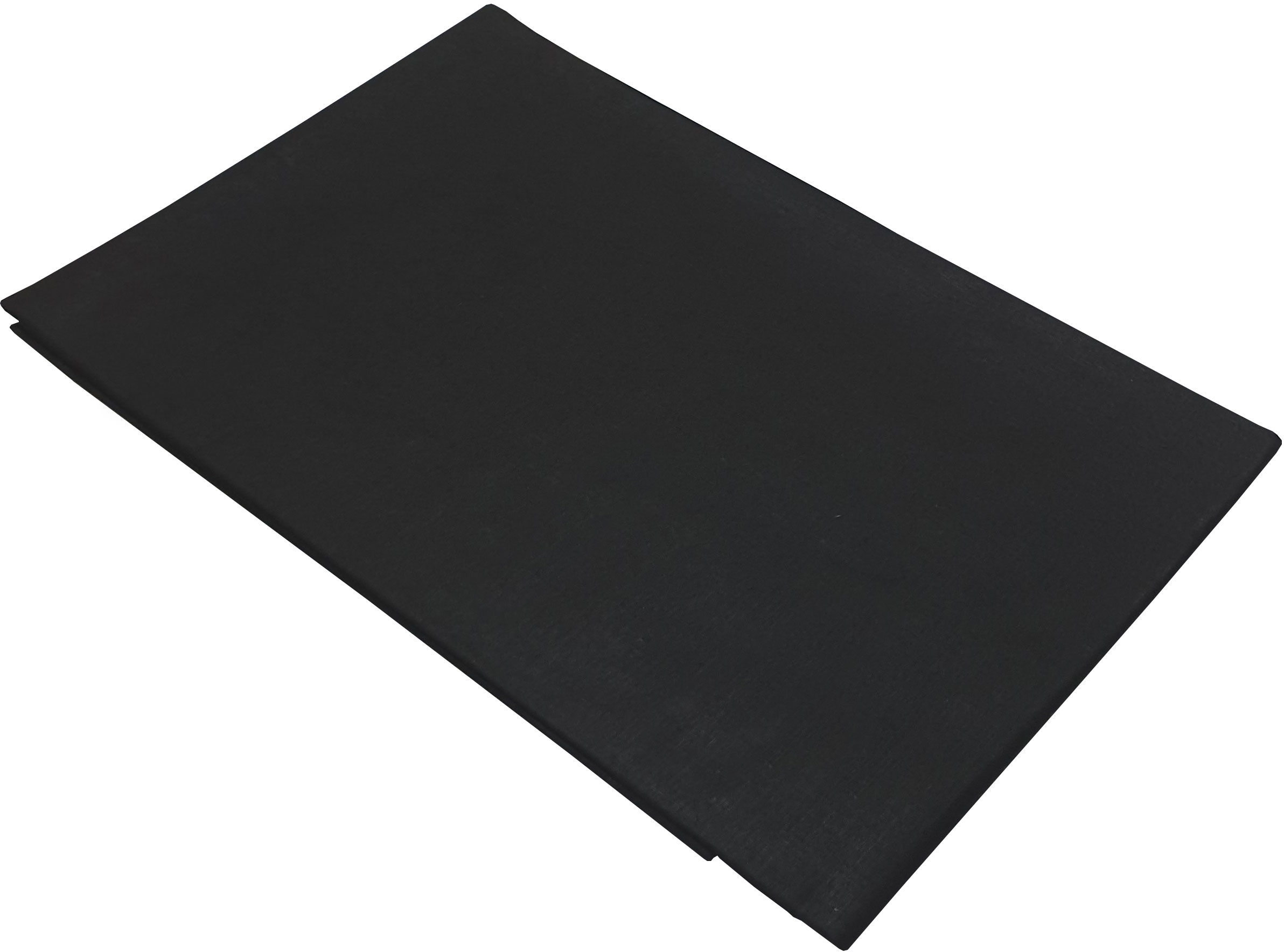 Σεντόνι ΚΟΜΒΟΣ Μαύρο μονόχρωμο Μονό με Λάστιχο 100x200 20