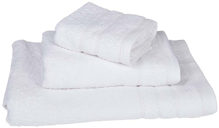 Πετσέτα ΚΟΜΒΟΣ Πεννιέ 500γρ/μ2 Λευκό Χειρός 40x60