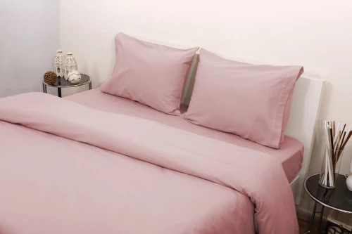 Σετ Σεντόνια Μονά 175x265 3100 Φανέλλα Ροζ