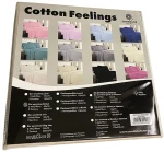Παπλωματοθήκη Cotton Feelings 101 Powder Υπέρδιπλη (230χ250)