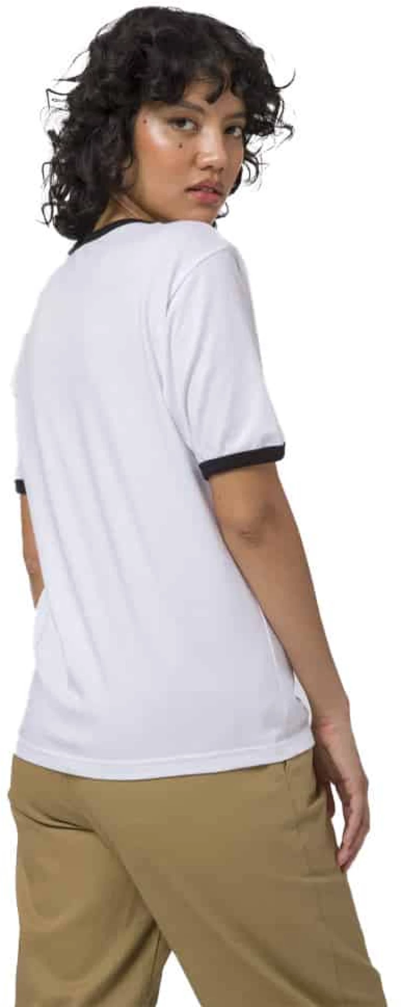 T-Shirt HUF Ringer White