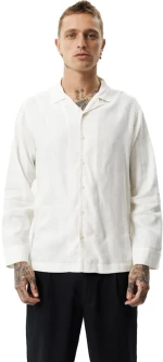 Πουκάμισο Afends Hemp Cuban White