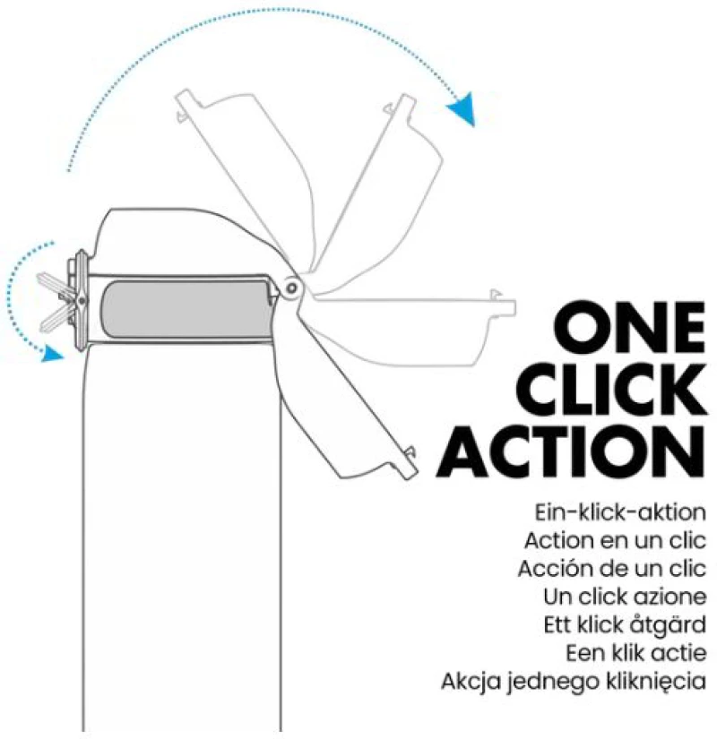 Παγούρι Ion8 Ψάρι 350ml