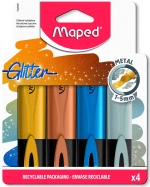 Υπογραμμιστές Maped glitter metal
