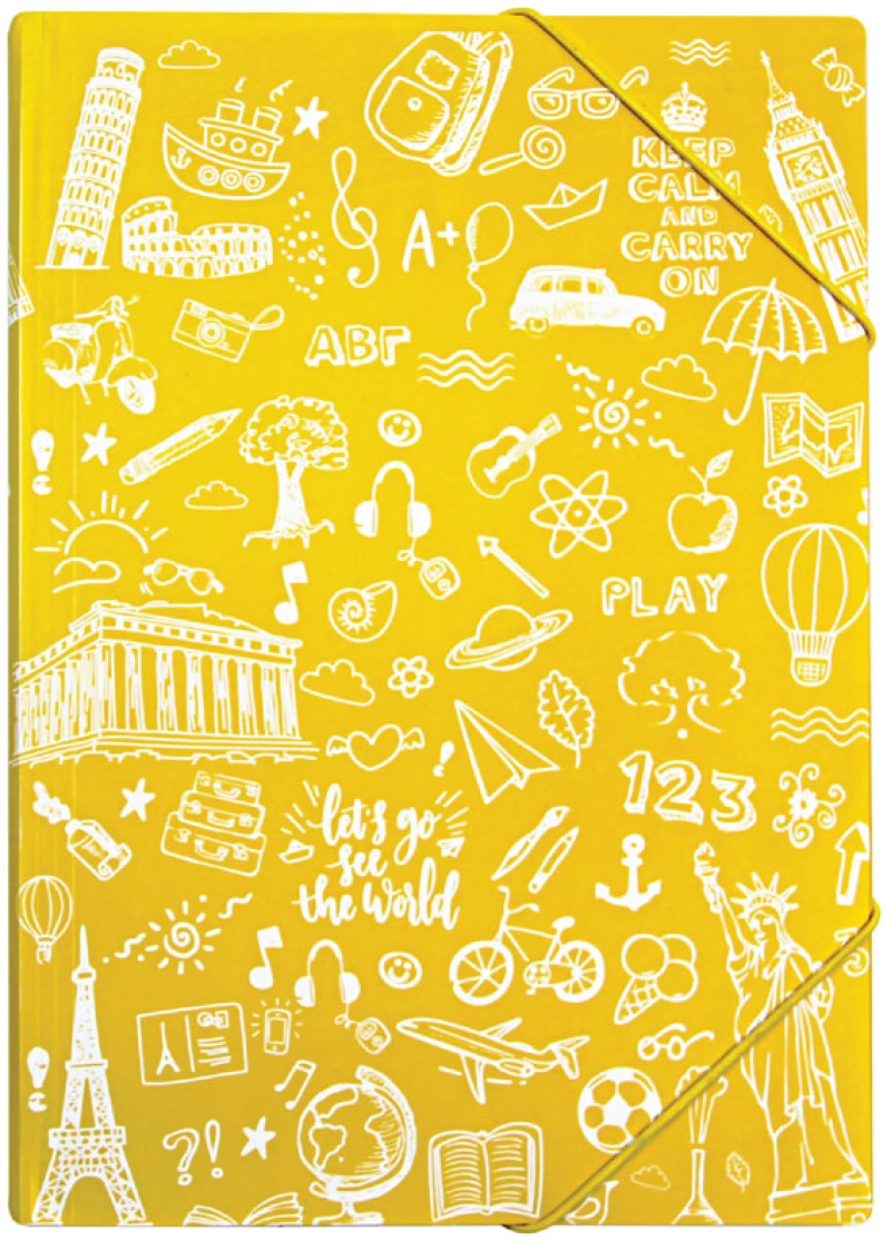 Ντοσιέ λάστιχο Doodle 25×35