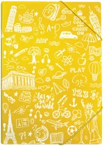Ντοσιέ λάστιχο Doodle 25×35