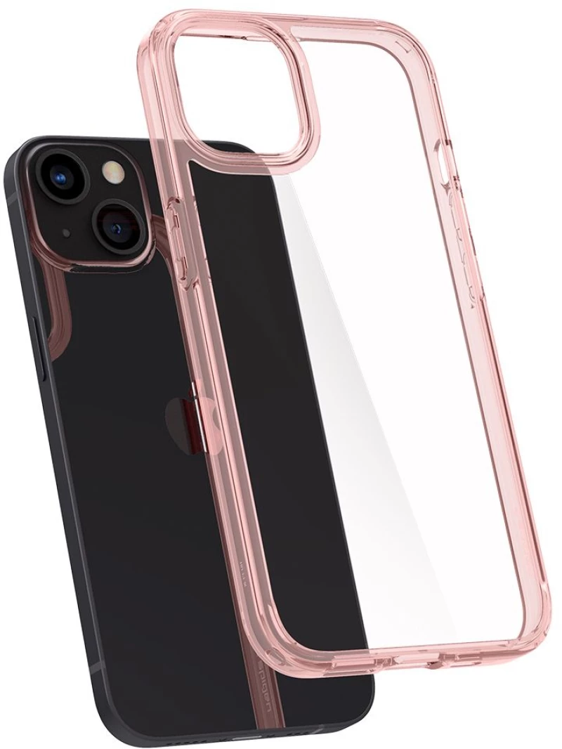 Θήκη Spigen SGP Ultra Hybrid για Apple iPhone 13 6.1 - ΔΙΑΦΑΝΟ ROSE  - ACS03525