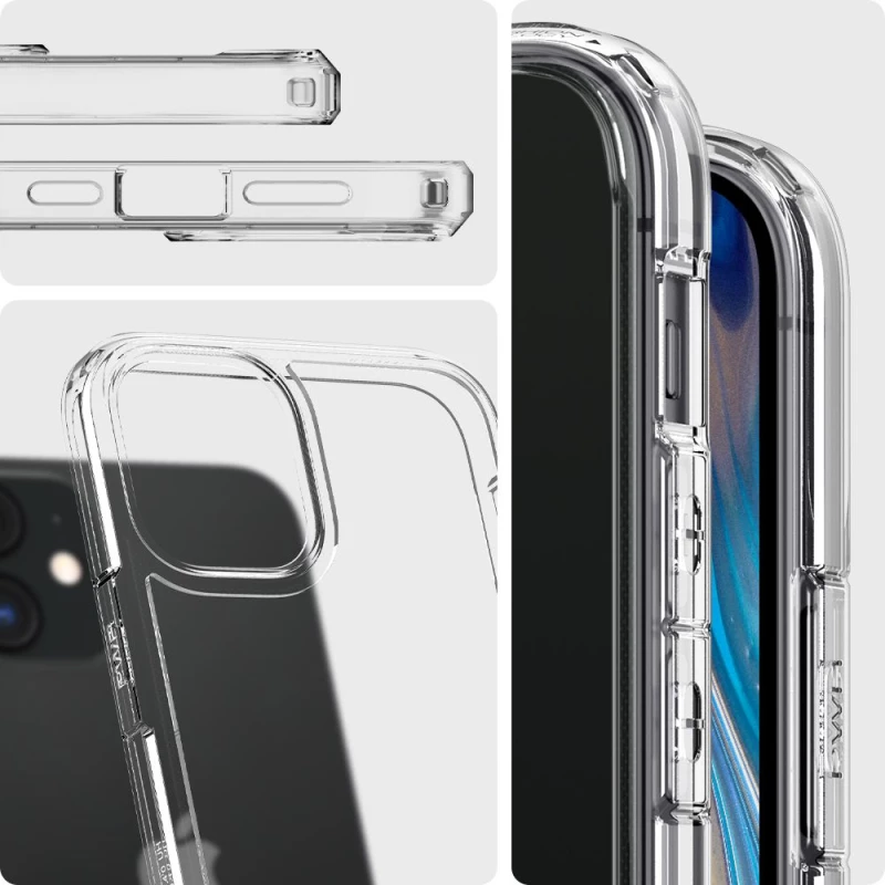 Θήκη Spigen SGP Ultra Hybrid για Apple iPhone 13 6.1 - ΔΙΑΦΑΝΟ ROSE  - ACS03525