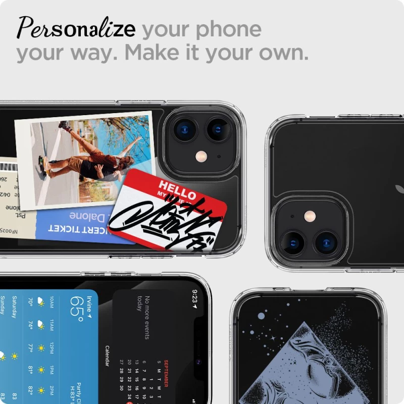 Θήκη Spigen SGP Ultra Hybrid για Apple iPhone 13 6.1 - ΔΙΑΦΑΝΟ ROSE  - ACS03525