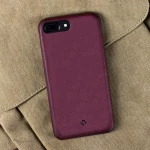 Θήκη Twelve South Relaxed Leather για APPLE iPhone 7 Plus, 8 Plus - Marsala KOKKINO - TW-12-1652