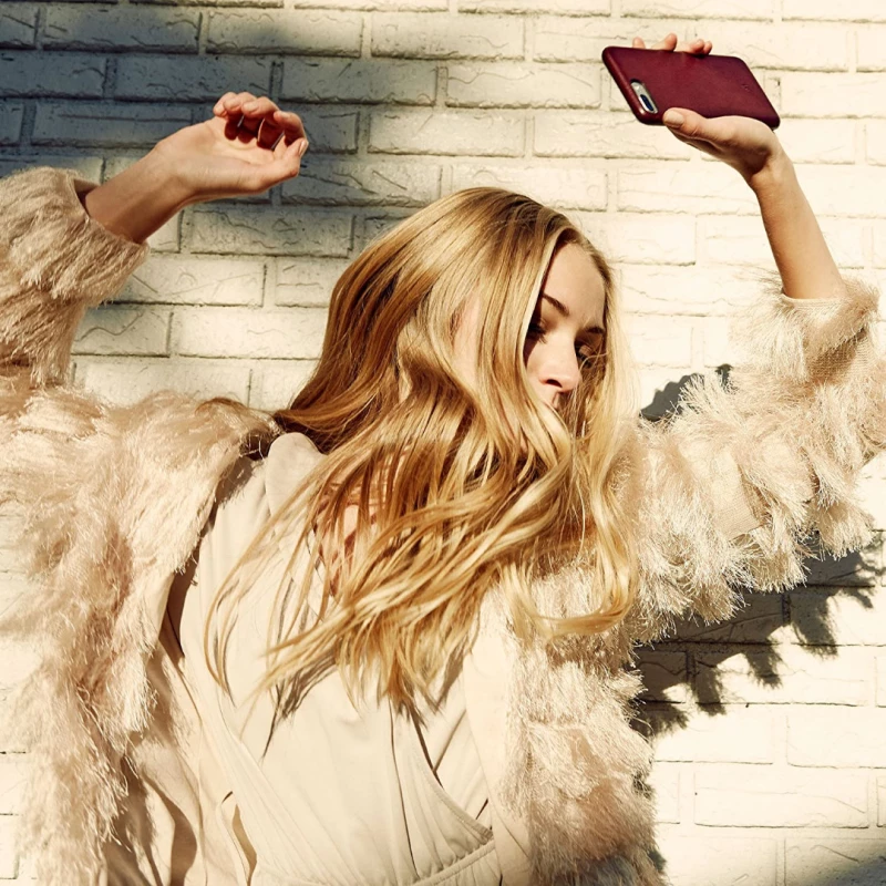 Θήκη Twelve South Relaxed Leather για APPLE iPhone 7 Plus, 8 Plus - Marsala KOKKINO - TW-12-1652