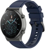 Tech Protect SMOOTHBAND SILICONE λουράκι για Huawei Watch GT 2 Pro - 22mm - Navy ΜΠΛΕ