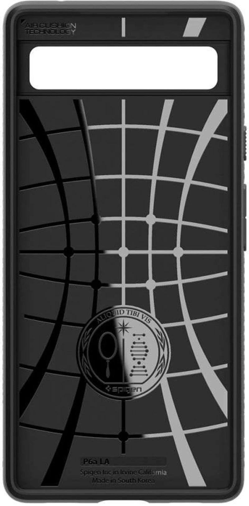 Θήκη SPIGEN SGP Liquid Air για GOOGLE PIXEL 6A - ΜΑΥΡΟ - ACS04474