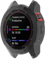 Θήκη Tech Protect DEFENSE Frame για Garmin Fenix 7X - ΜΑΥΡΟ