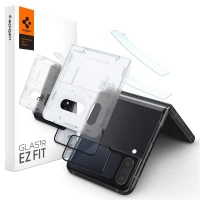 Spigen SGP Γυαλί Προστασίας GLAS FC EZ FIT για SAMSUNG GALAXY Z FLIP 4 5G 2022 - AGL05321 - TEM - ΜΑΥΡΟ