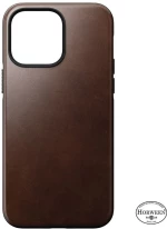 NOMAD θήκη δερμάτινη Rugged rustic MagSafe για Apple iPhone 14 Pro MAX 6.7 2022 - ΚΑΦΕ - NM01224785