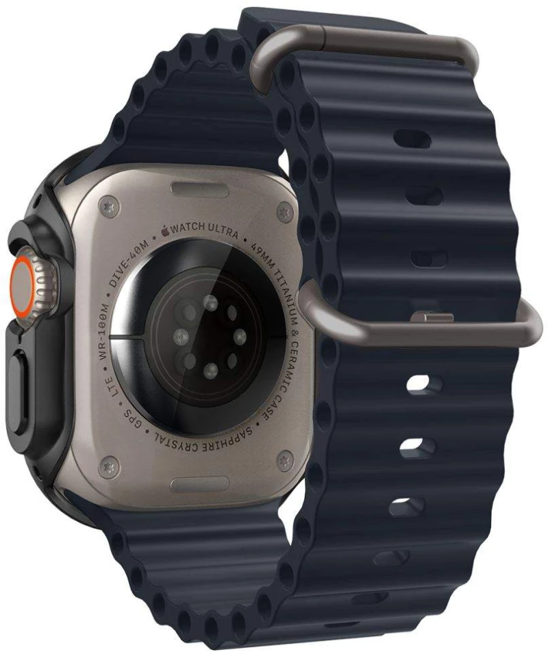 Θήκη Spigen SGP Thin Fit για Apple Watch Ultra 49mm - ΜΑΥΡΟ - ACS05458