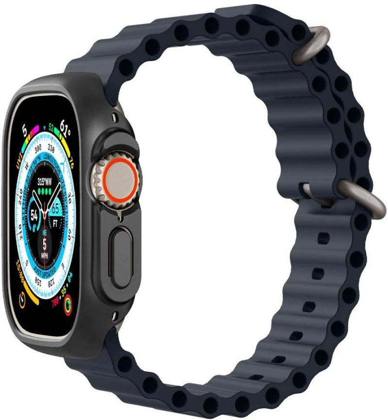 Θήκη Spigen SGP Thin Fit για Apple Watch Ultra 49mm - ΜΑΥΡΟ - ACS05458