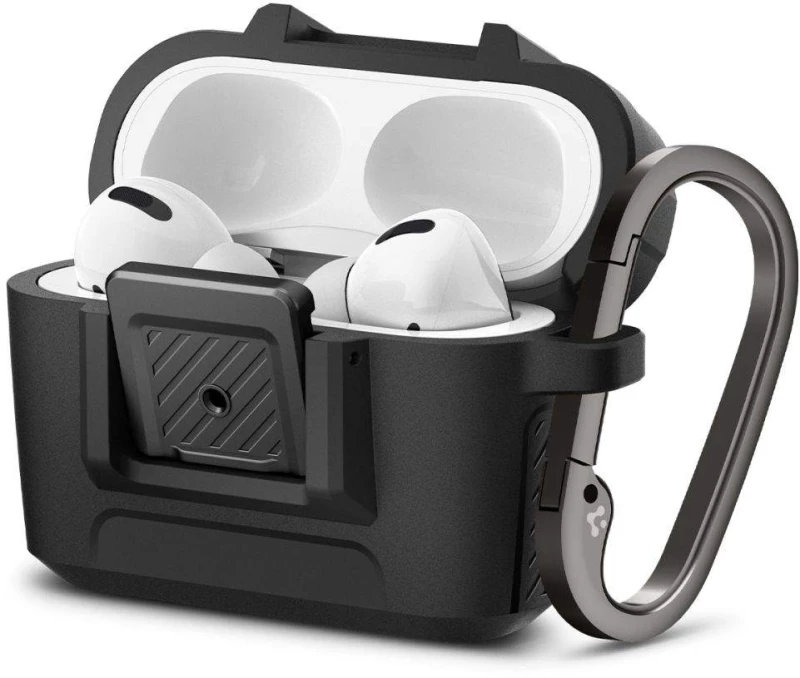 Θήκη Spigen SGP LOCK FIT για Apple AirPods PRO 1, 2 - ΜΑΥΡΟ - ACS05485