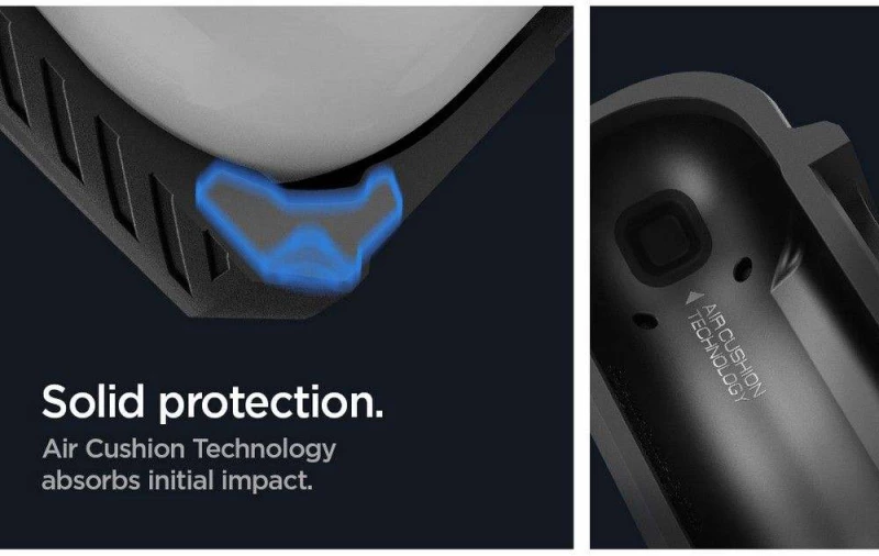 Θήκη Spigen SGP LOCK FIT για Apple AirPods PRO 1, 2 - ΜΑΥΡΟ - ACS05485