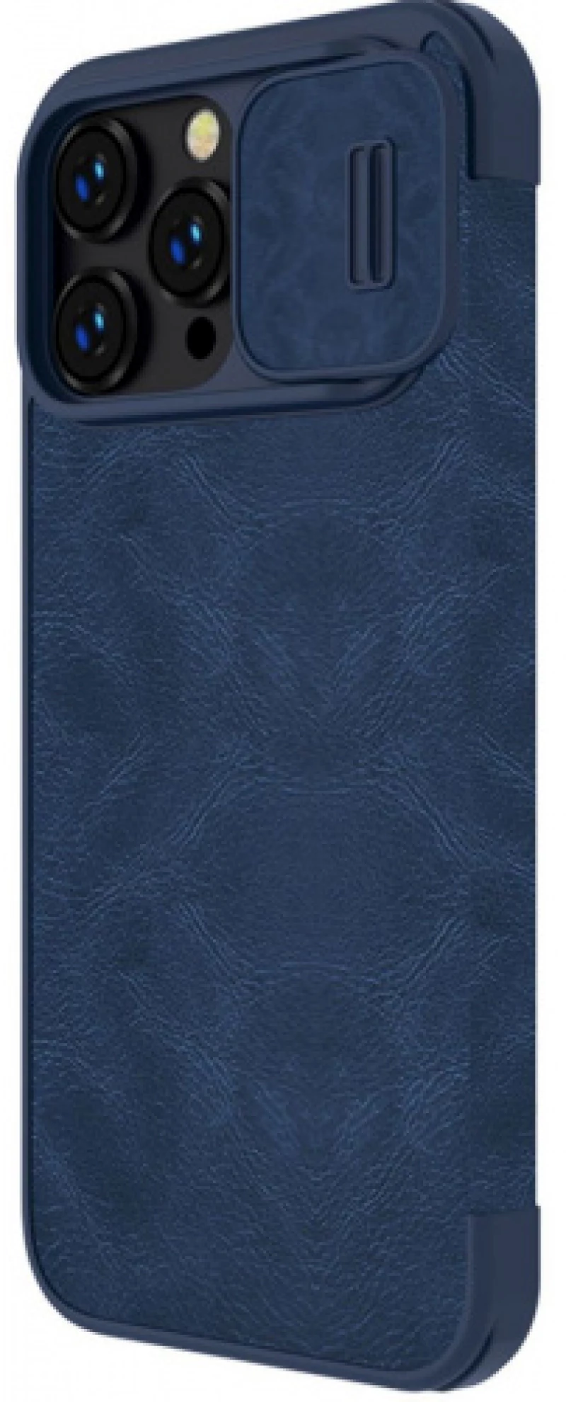 Θήκη NILLKIN Qin Pro Δερμάτινο WALLET FOLIO Pro CAMSHIELD για Apple iPhone 14 Pro Max 6.7 2022 - ΜΠΛΕ