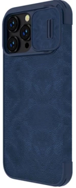 Θήκη NILLKIN Qin Pro Δερμάτινο WALLET FOLIO Pro CAMSHIELD για Apple iPhone 14 Pro Max 6.7 2022 - ΜΠΛΕ