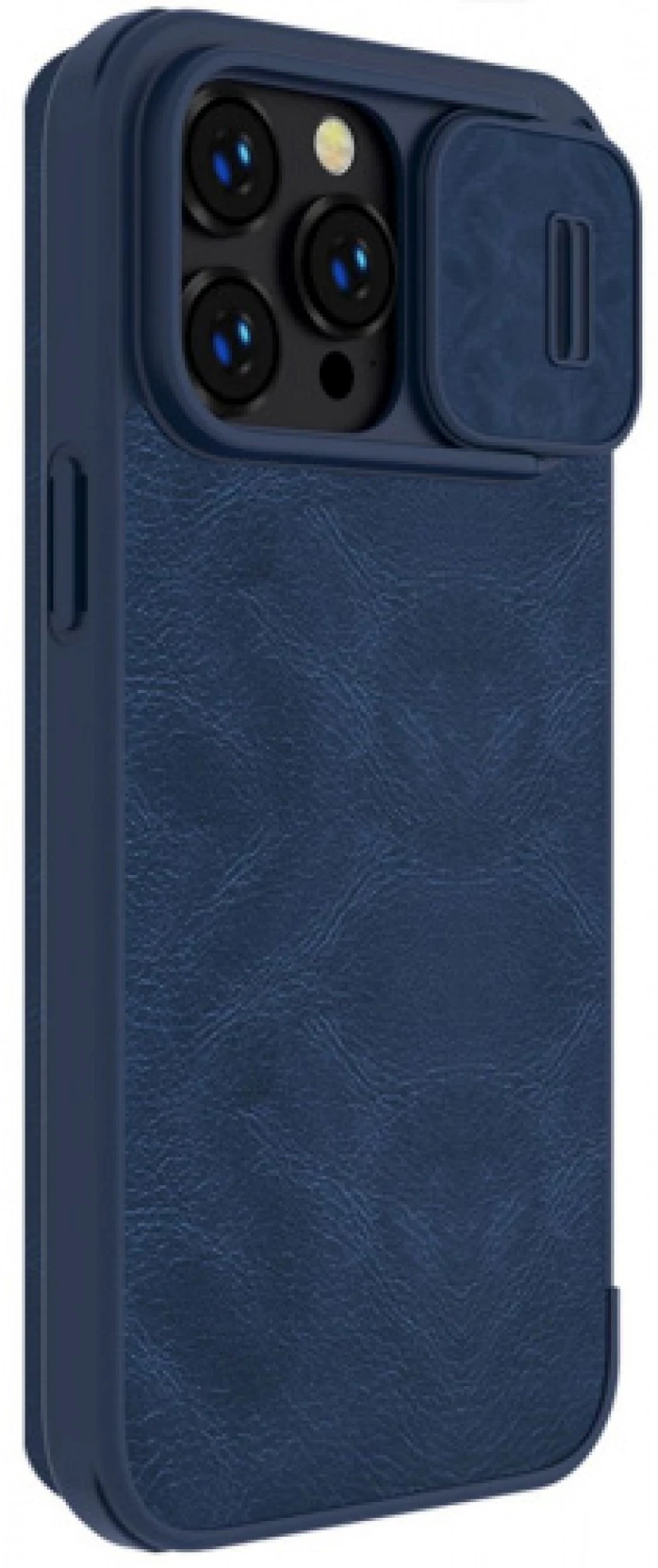 Θήκη NILLKIN Qin Pro Δερμάτινο WALLET FOLIO Pro CAMSHIELD για Apple iPhone 14 Pro Max 6.7 2022 - ΜΠΛΕ
