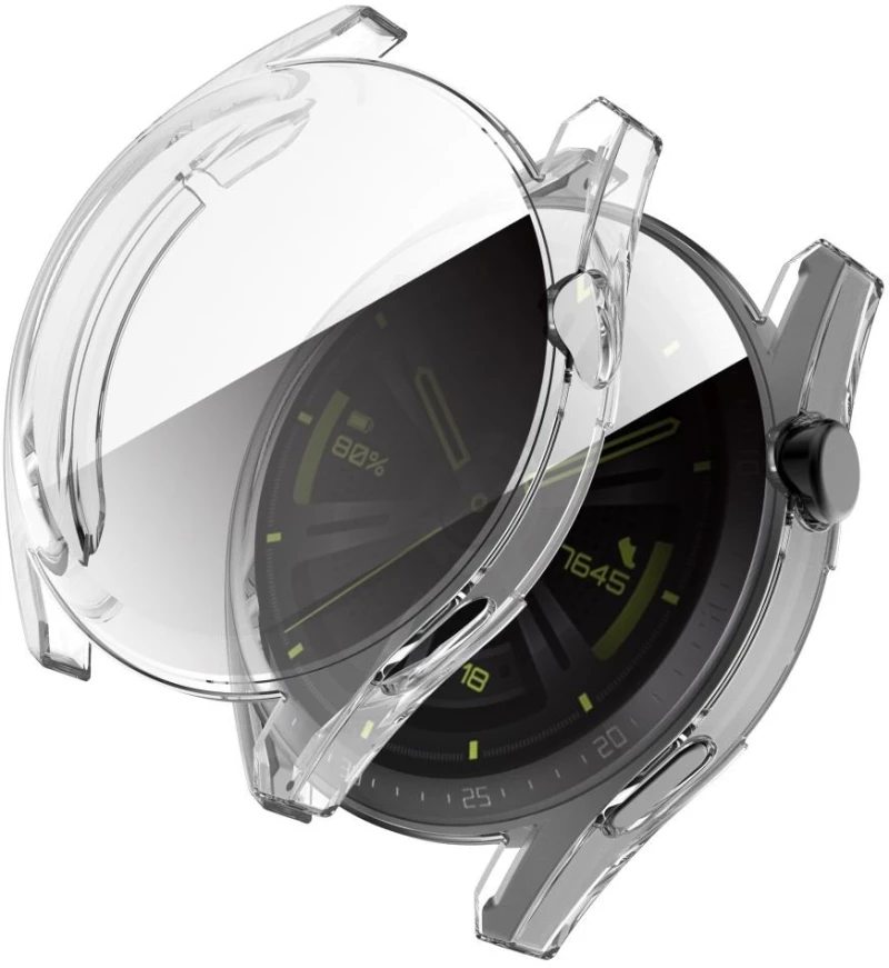 Θήκη ERBORD DEFENSE Frame για Huawei Watch GT 3 PRO 46mm - ΔΙΑΦΑΝΟ