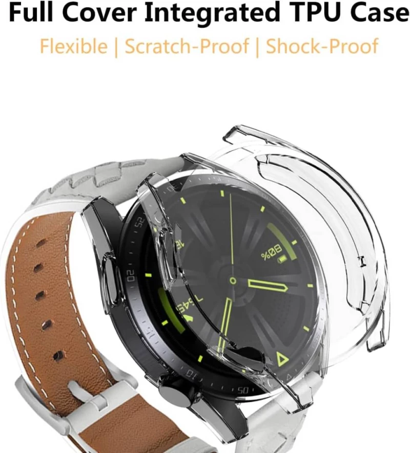 Θήκη ERBORD DEFENSE Frame για Huawei Watch GT 3 PRO 46mm - ΔΙΑΦΑΝΟ