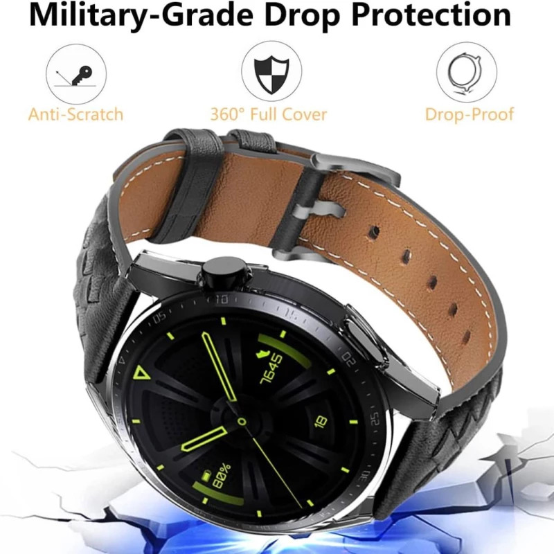 Θήκη ERBORD DEFENSE Frame για Huawei Watch GT 3 PRO 46mm - ΔΙΑΦΑΝΟ