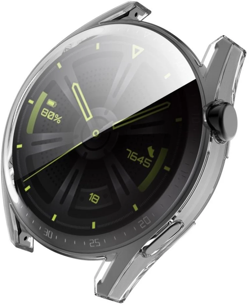 Θήκη ERBORD DEFENSE Frame για Huawei Watch GT 3 PRO 46mm - ΔΙΑΦΑΝΟ
