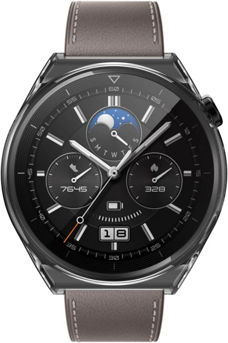 Θήκη ERBORD DEFENSE Frame για Huawei Watch GT 3 PRO 46mm - ΔΙΑΦΑΝΟ