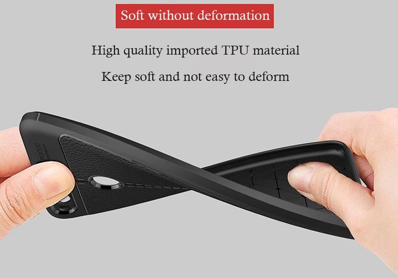 Θήκη TECH PROTECT LEATHER για HUAWEI HONOR 7X - ΜΑΥΡΟ