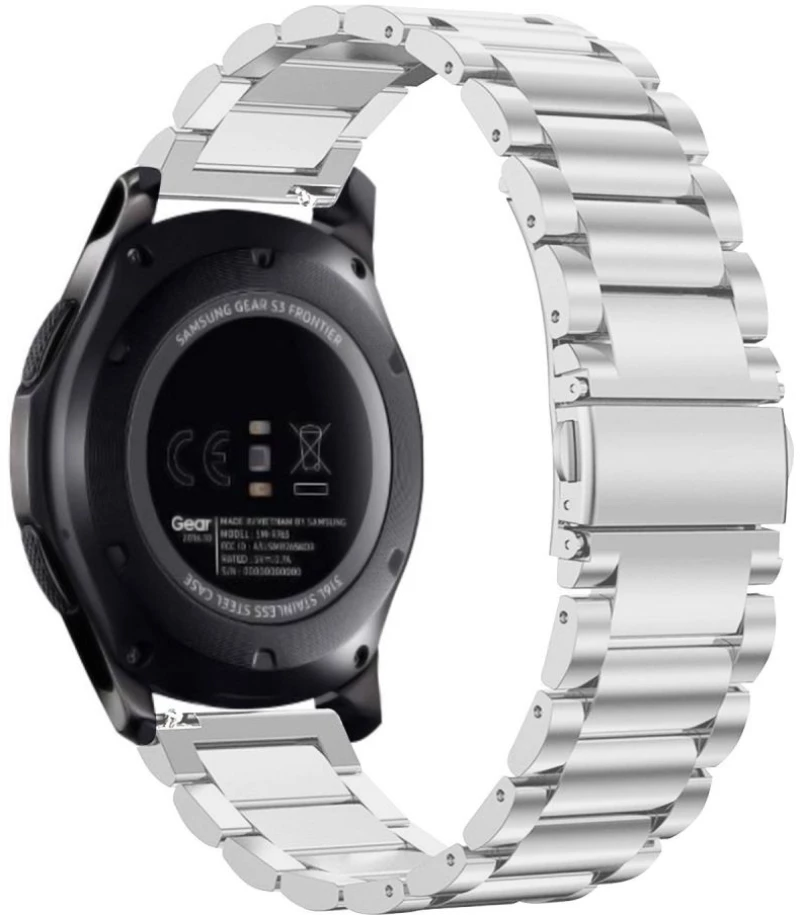 Tech Protect STAINLESS Μπρασελέ λουράκι για Samsung galaxy smartwatch GEAR S3 - ΑΣΗΜΙ