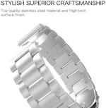 Tech Protect STAINLESS Μπρασελέ λουράκι για Samsung galaxy smartwatch GEAR S3 - ΑΣΗΜΙ