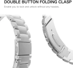 Tech Protect STAINLESS Μπρασελέ λουράκι για Samsung galaxy smartwatch GEAR S3 - ΑΣΗΜΙ