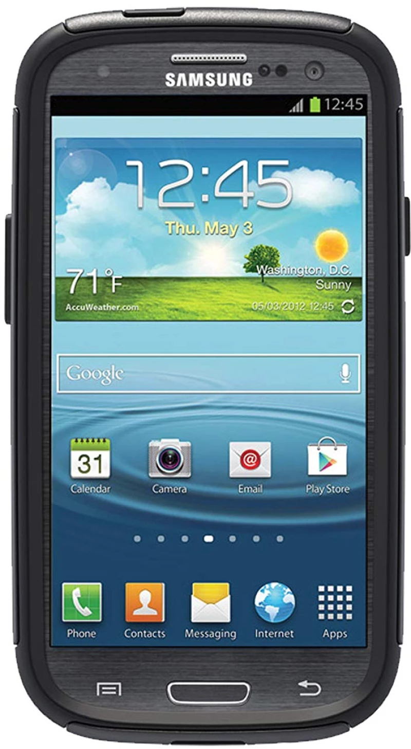 Θήκη OtterBox Commuter Samsung Galaxy S3 - MAYRO - 77-21092-ΜΑΥΡΟ