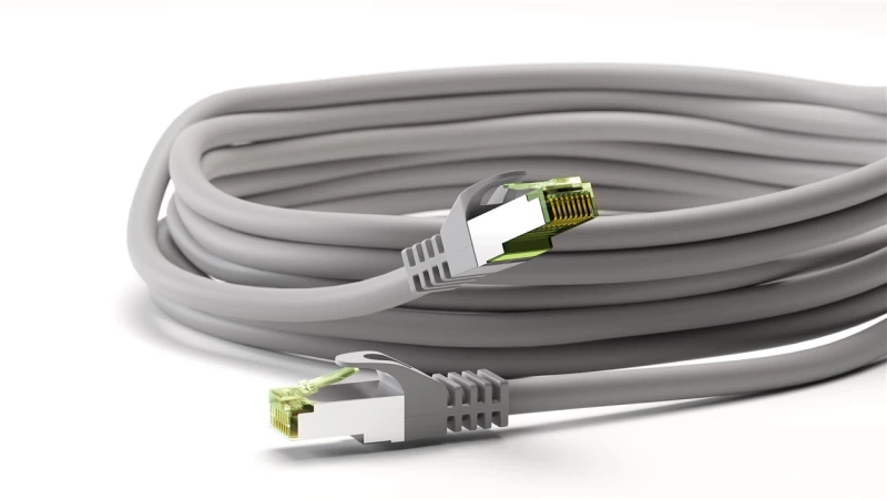 GOOBAY καλώδιο S/FTP CAT 8.1 61116  copper  AWG 26  GHMT  2m  γκρι
