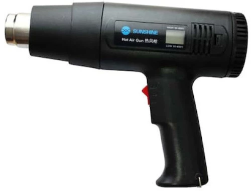 SUNSHINE πιστόλι θερμού αέρα RS-1800D  2 ταχύτητες  LCD  1800W  μαύρο