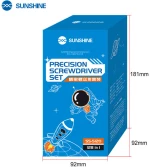 SUNSHINE σετ κατσαβιδιών ακριβείας SS-5120 με θήκη  μαγνητικό  128τμχ