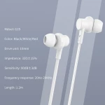 CELEBRAT earphones με μικρόφωνο G19  3.5mm  1.2m  μαύρα