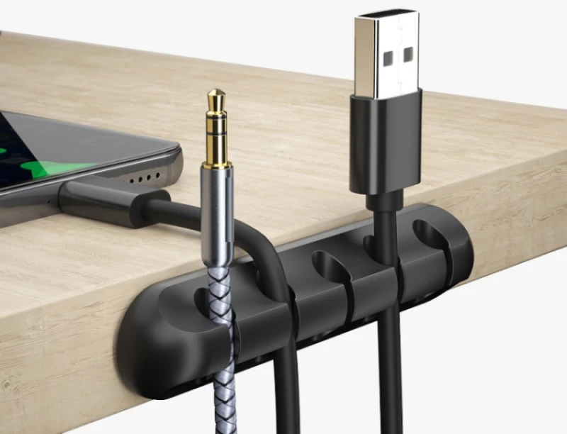 Naxius Cable Holder 7H NXCBHA-05 Black Naxius