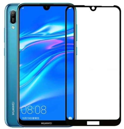 OEM Tempered Glass 5D Full Glue Huawei Y6/Prime/Pro 2019 - Black