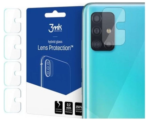 3mk Flexible Glass Lens Samsung Galaxy A71 (4 PACK)