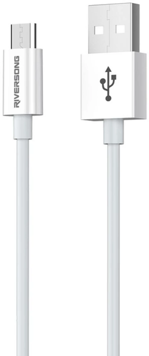Riversong Cable USB to Micro USB 3A Lotus 08 1.2m White