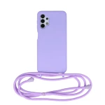 Vivid Silicone Case Lace Samsung Galaxy A32 5G Lilac