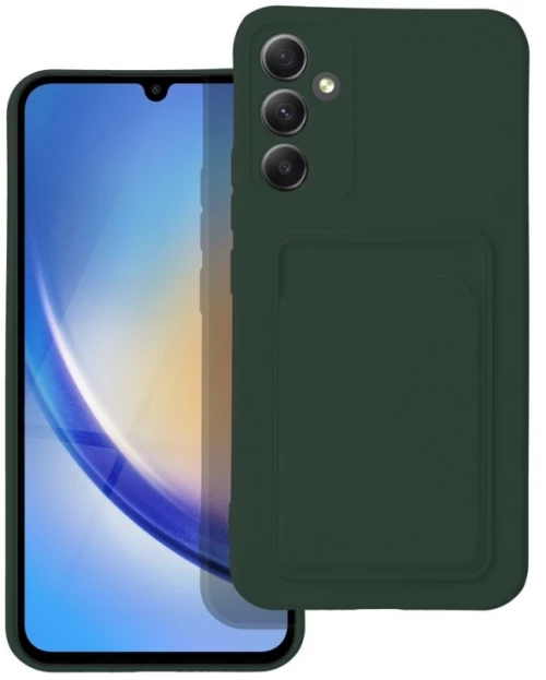 Forcell Card Back Cover Samsung Galaxy A34 5G - Green